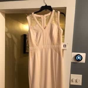 Ann Klein ivory colored dress